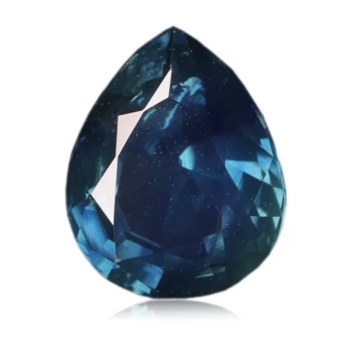 Saphir bleu 0,89 ct - (Ref : GEMSAP-0002)