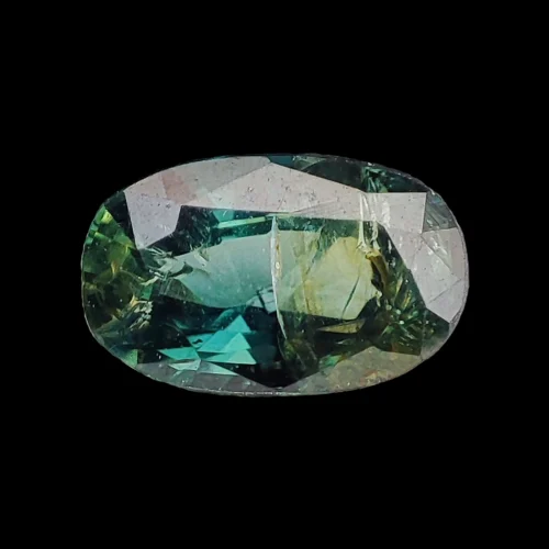 Saphir bleu-vert 0,47 ct - (Ref : GEMSAP-0003)