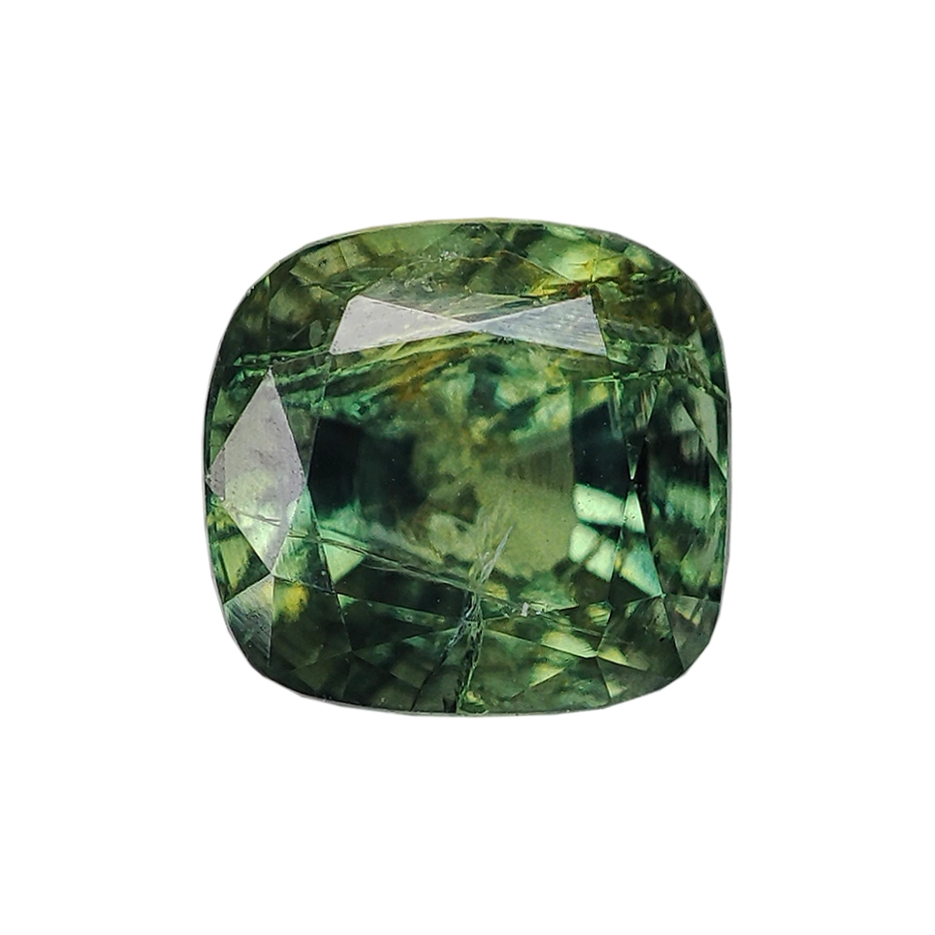 Saphir vert de 0,43 - (Ref : GEMSAP-0010)