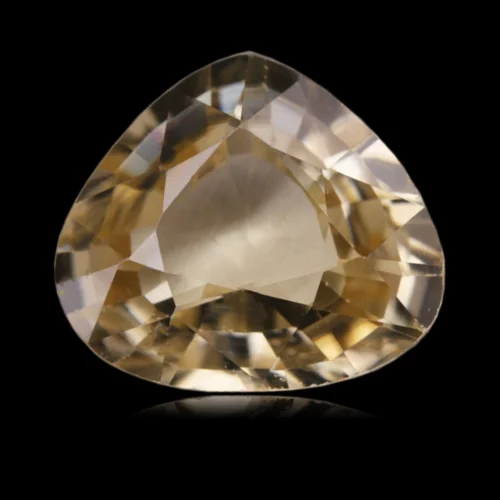 Zircon jaune de Tanzanie 1,83 carat - (Ref : GEMZIR-0001)