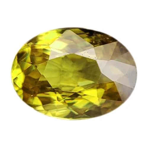 Sphène titanite gemme pierre taillée