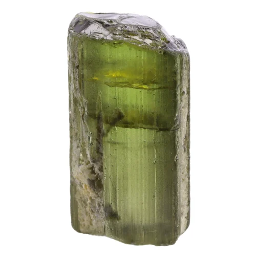 Jolie Tourmaline verdélite brute de 6,35 grammes, d'origine géographique Minas Gerais, Brésil.