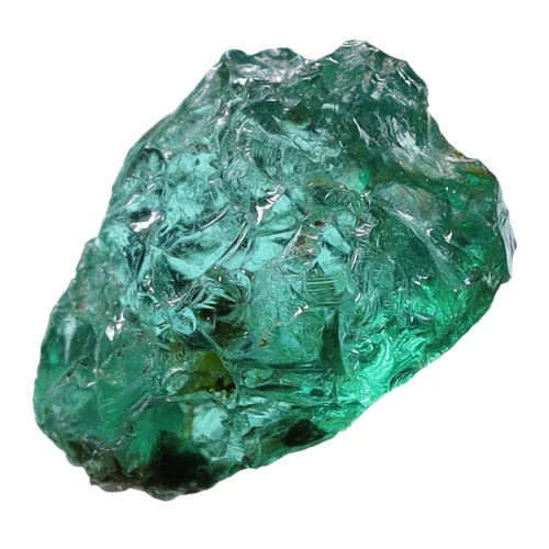 Belle émeraude brute de 0,73 carat, d'origine géographique Zambie