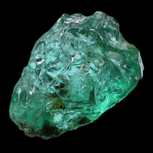 Belle émeraude brute de 0,73 carat, d'origine géographique Zambie