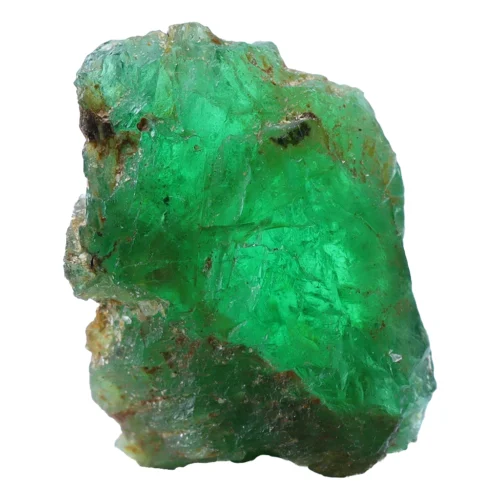 Belle émeraude brute de 2,47 carats, d'origine géographique Madagascar