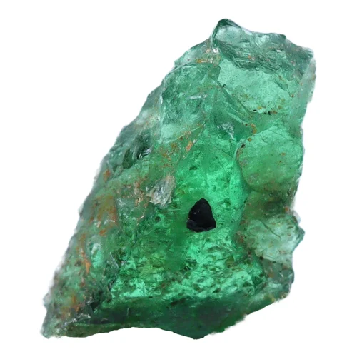 Émeraude brute de 0,89 carat, d'origine géographique Madagascar