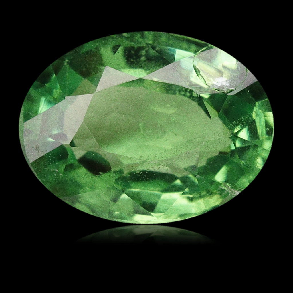 Tsavorite de 0,51 carat gemme