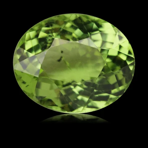 Péridot ovale 1,31 carat