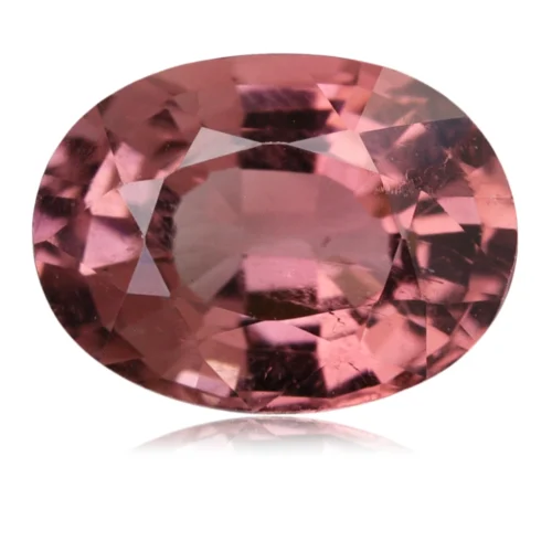 Tourmaline rose ovale 1,88 ct Mozambique
