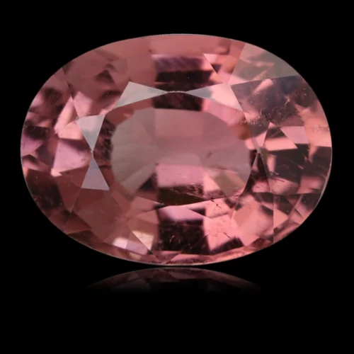 Tourmaline rose ovale 1,88 ct Mozambique